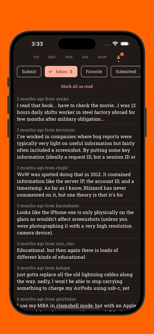 Hacki for Hacker News